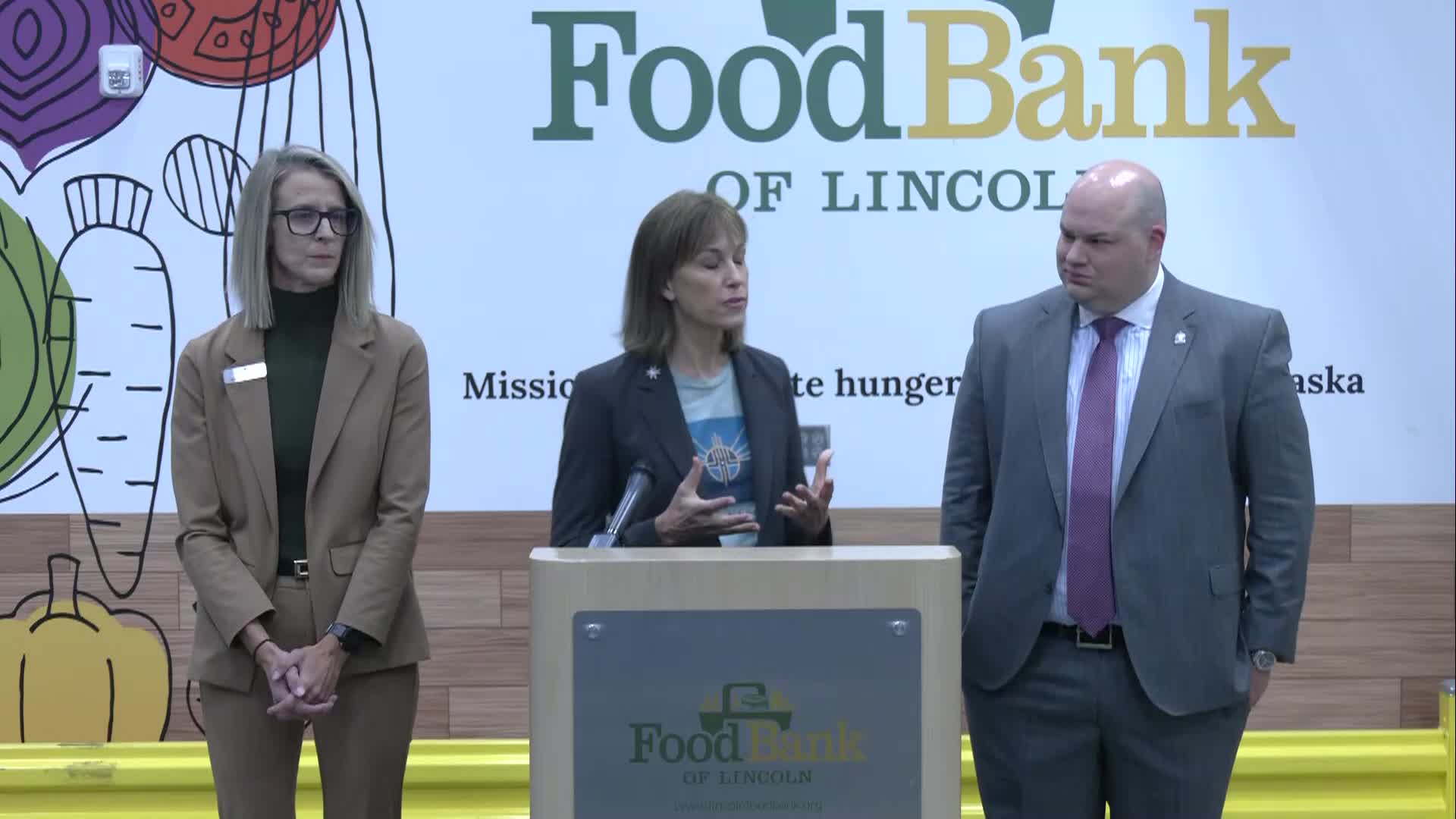 News Conference: Food Bank