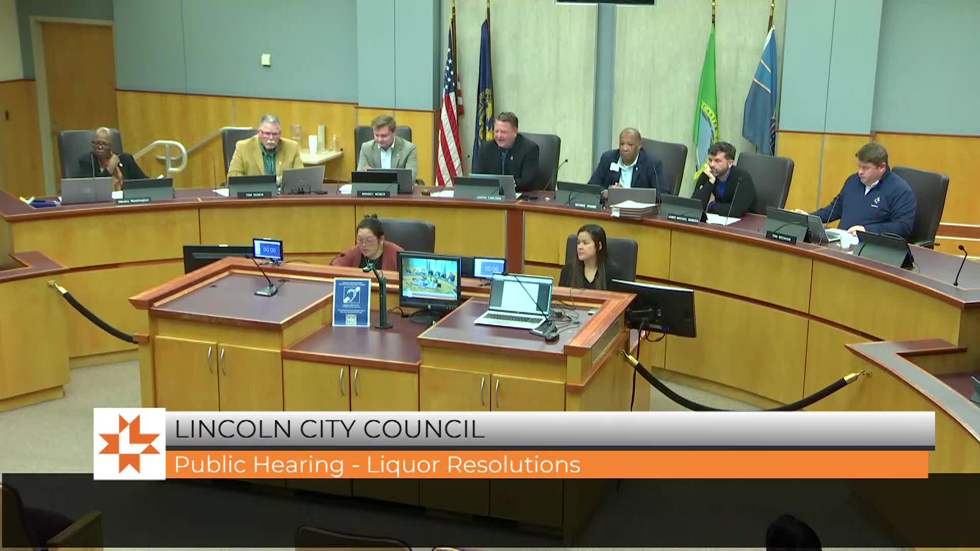 Lincoln City Council Meeting November 24, 2025