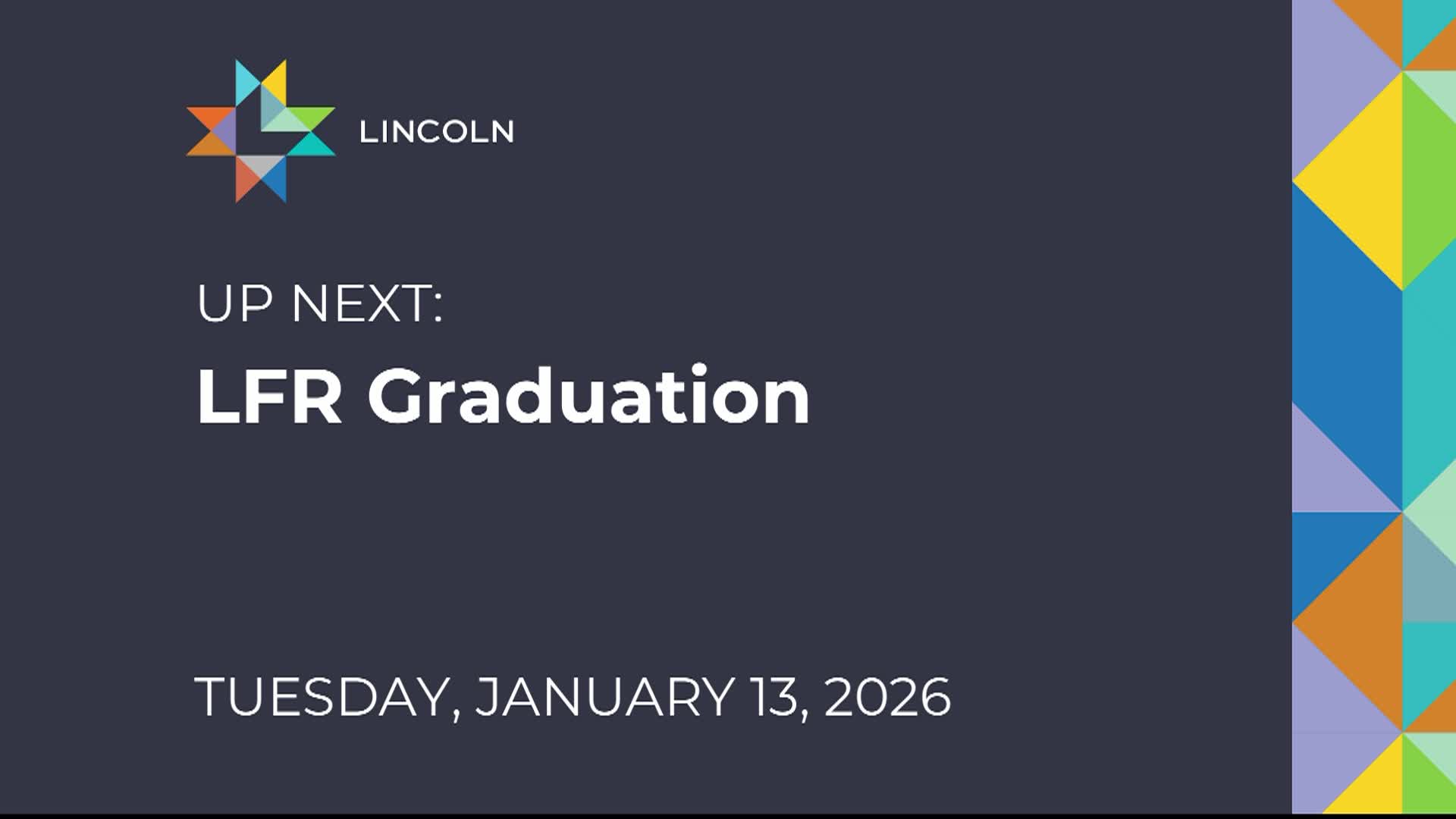 Thumbnail image for Lincoln Fire & Rescue Graduation 1-13-2026