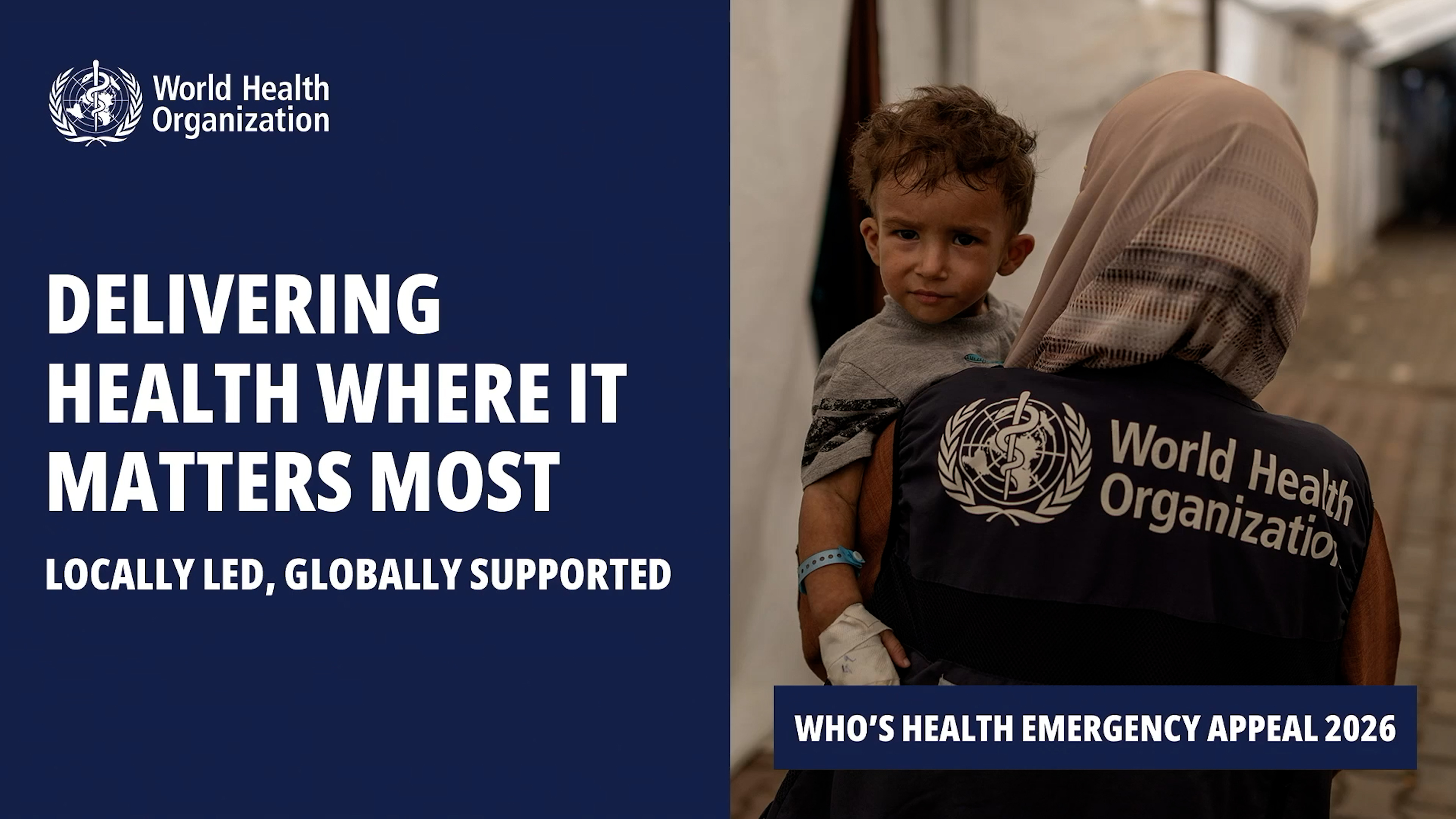 WHO's Health Emergency Appeal 2026