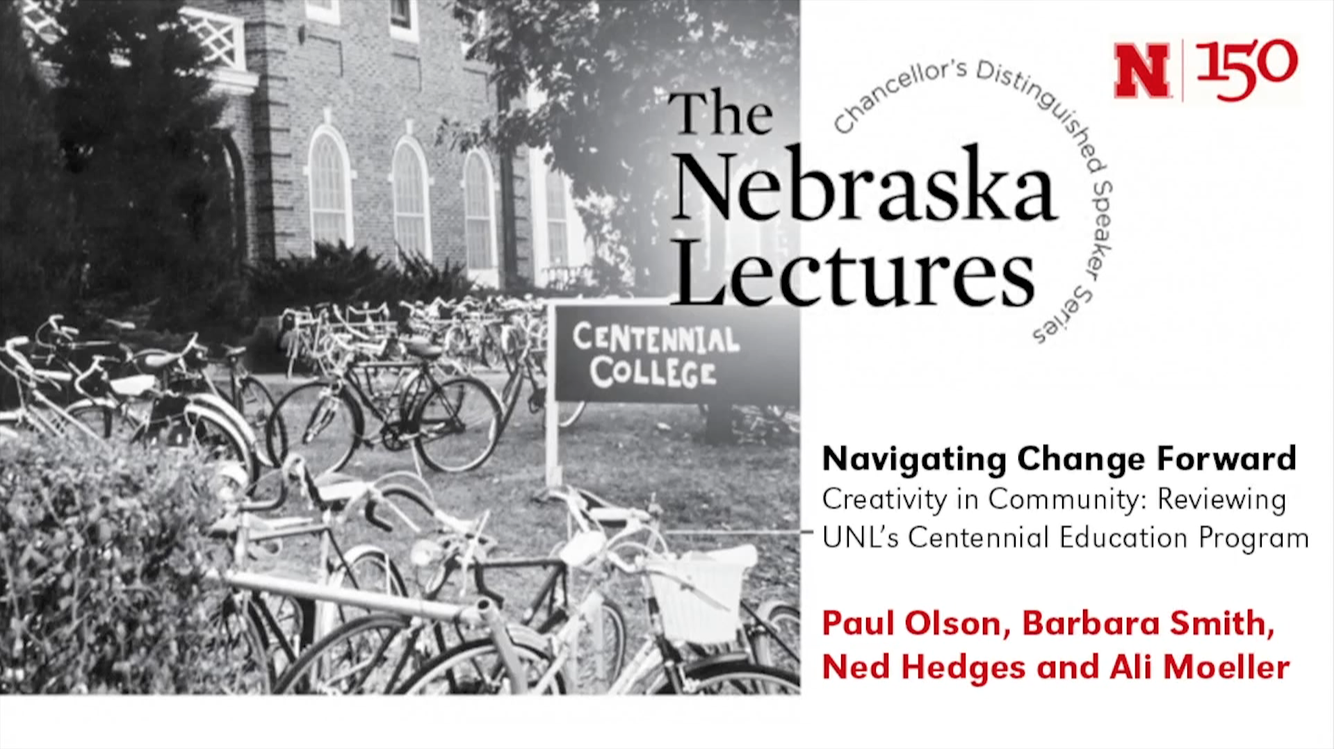 Thumbnail image for The Nebraska Lectures: Navigating Change Forward