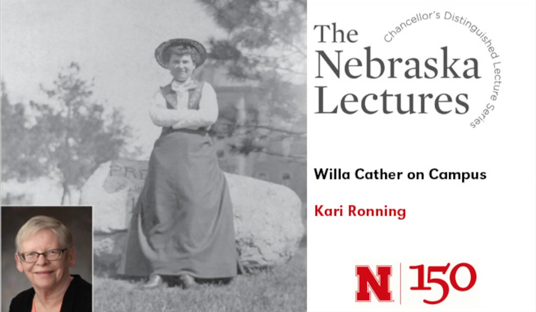 Thumbnail image for The Nebraska Lectures: Willa Cather on Campus